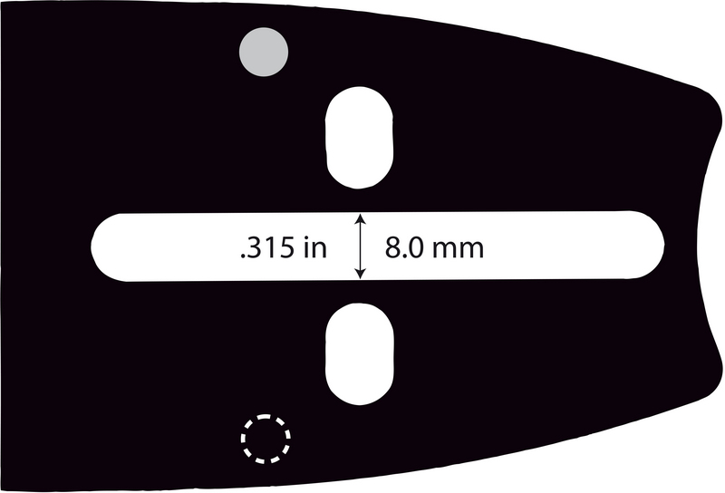 Vodící lišta - VERSACUT 18" (45cm) 3/8" 1,5mm