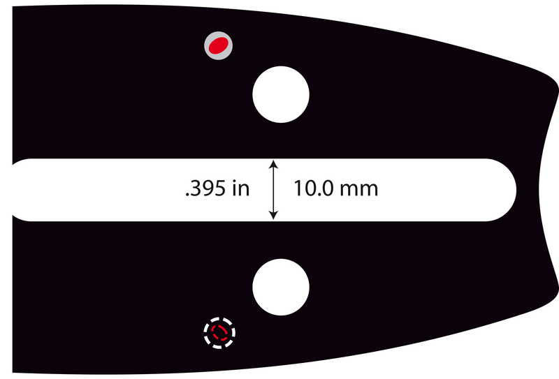 Vodící lišta - VERSACUT 18" (45cm) 3/8" 1,5mm 