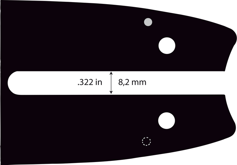 Vodící lišta - PRO-LITE 18" (45cm) .325" 1,6mm