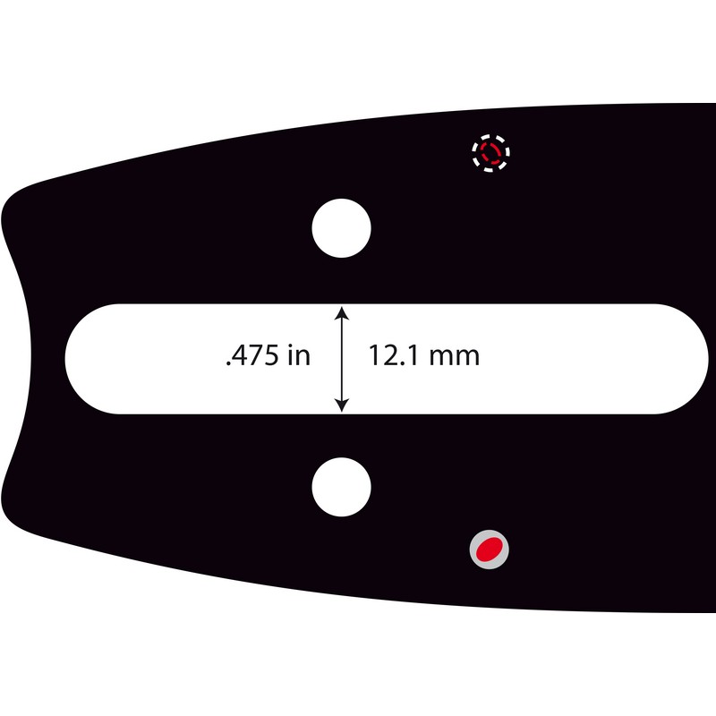 Vodící lišta - ADVANCECUT 18" (45cm) 3/8" 1,6mm
