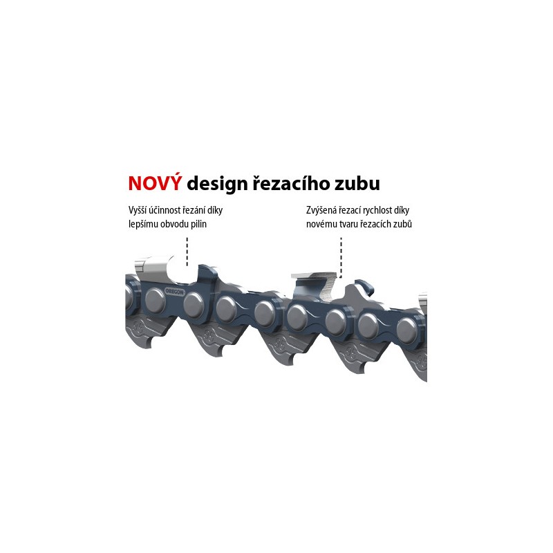 Sada lišta 15" (38cm) + 2 řetězy .325" 1,3mm - 64 článků