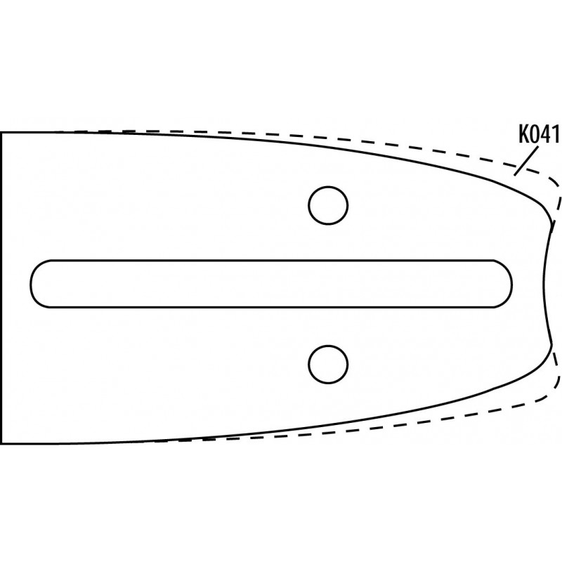 Sada lišta 16" (40cm) + 2 řetězy 3/8" 1,3mm - 56 článků