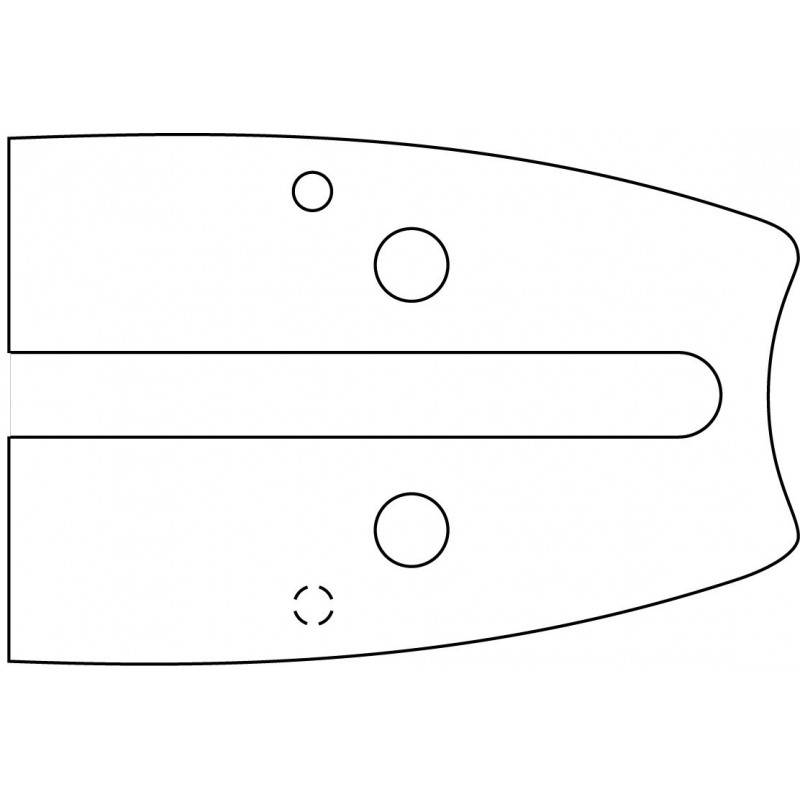 Sada lišta 16" (40cm) + 2 řetězy .325" 1,6mm - 67 článků
