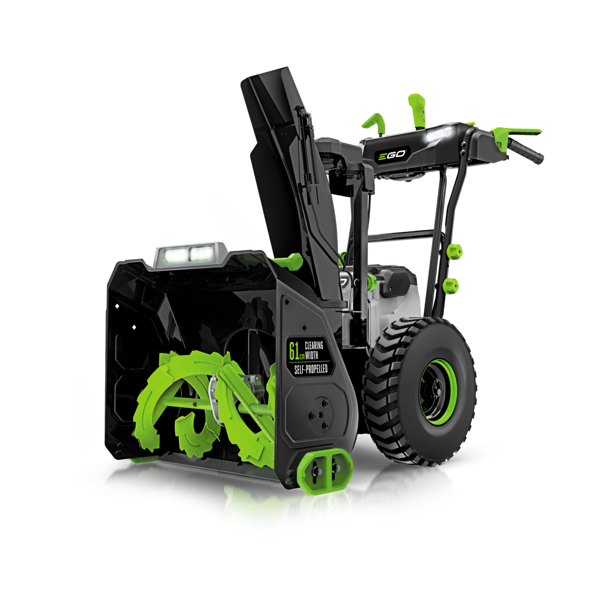 EGO - AKU dvoustupňová kolová sněhová fréza SNT2400E (bez baterie a nabíječky)