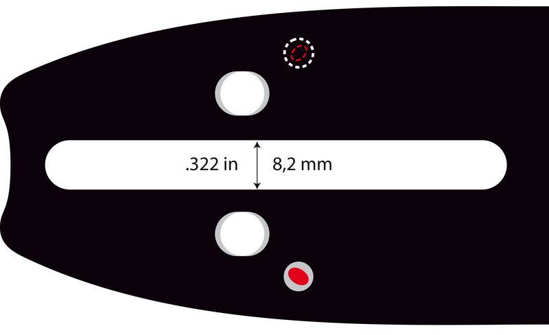 Vodící lišta - ADVANCECUT 12" (30cm) 3/8" 1,3mm