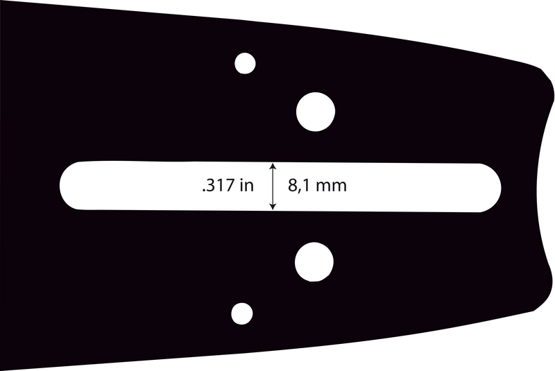Vodící lišta - PRO-LITE 18" (45cm) .3/8" 1,5mm