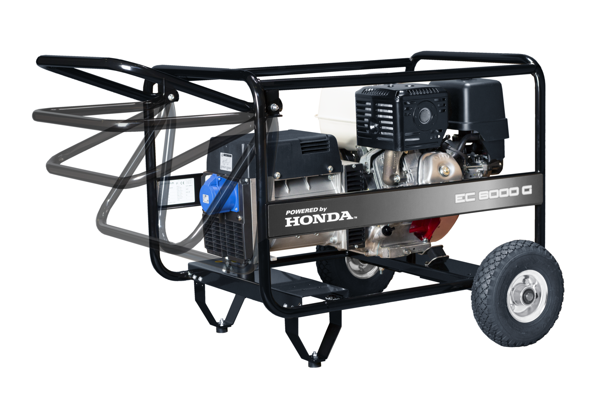 HONDA - Jednofázová elektrocentrála EC 6000G