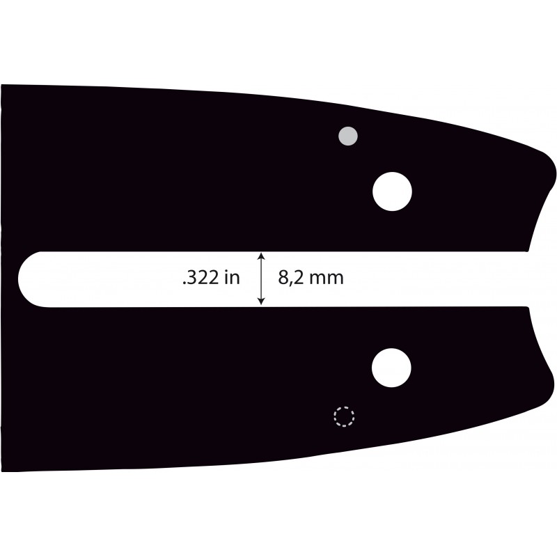 Vodící lišta - 14" (35cm) 3/8" 1,3mm