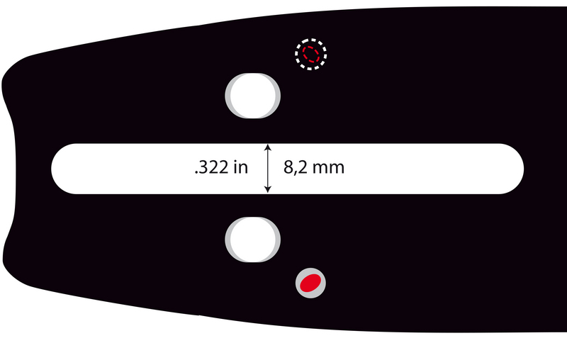 Vodící lišta - PowerCut 16" (40cm) .325" 1,5mm