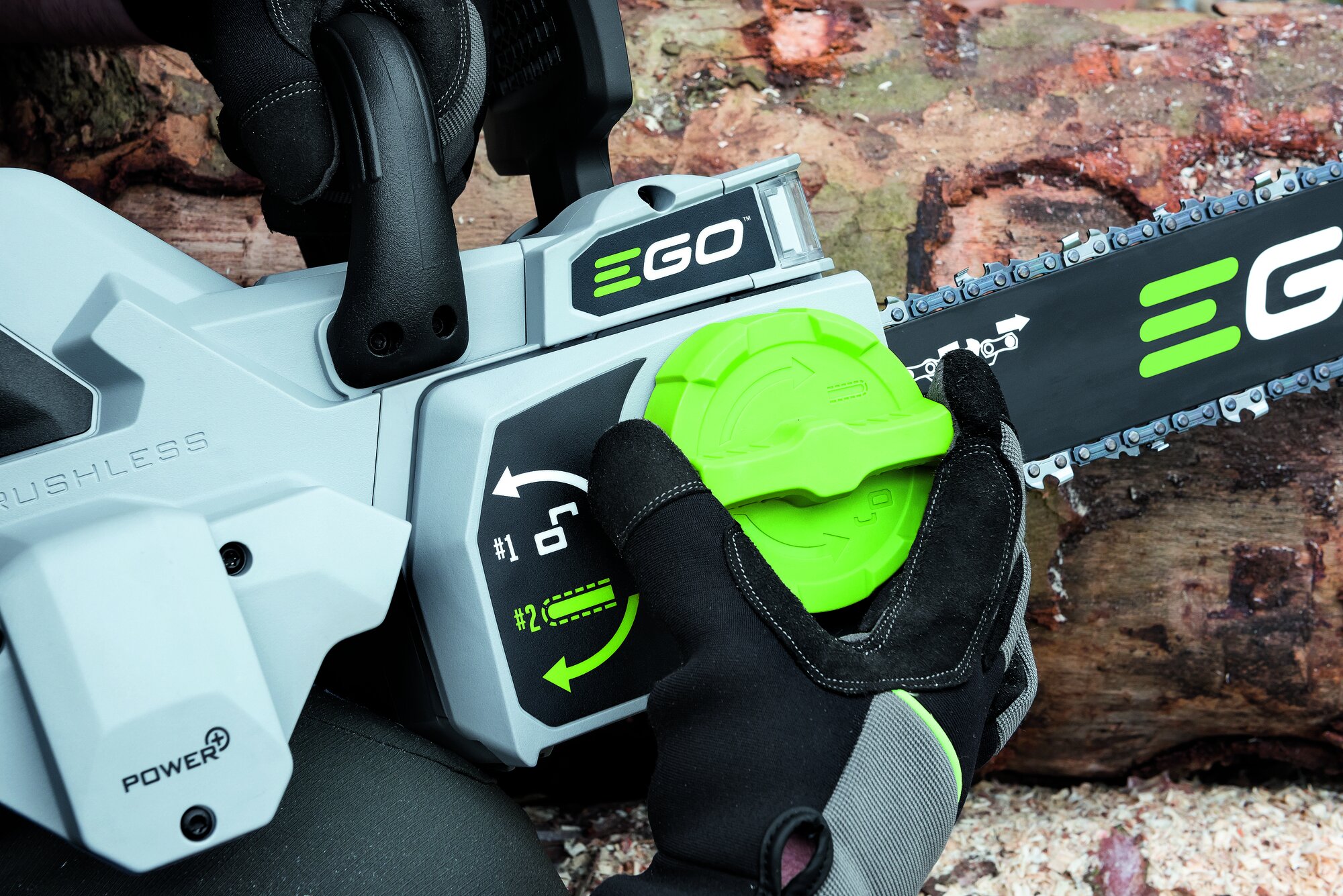 EGO - AKU řetězová pila CS1800E