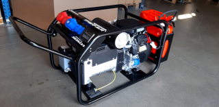 HONDA - Třífázová elektrocentrála TP 15 HP s podvozkem