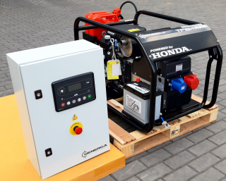 HONDA - Třífázová záskoková elektrocentrála TP 15 H AVR AMF (s automatikou startu)