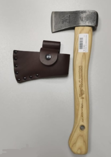 KRUMPHOLZ - Sekera Hraničářská 0,5kg , Hickory s koženým pouzdrem