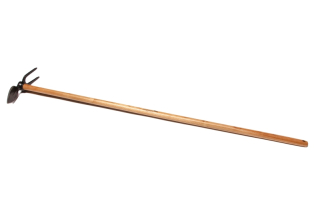 KRUMPHOLZ - Motyčka dvojzubá srdcová 990g/130cm